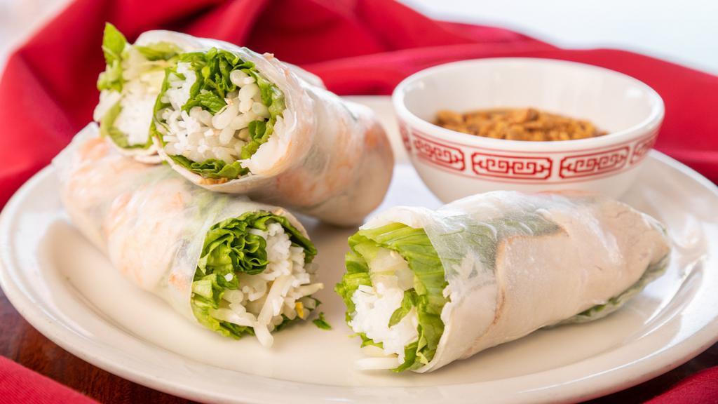 03. Gỏi Cuốn · Shrimp & Pork Rolls with Fresh Vegetable -Spring Rolls (2)