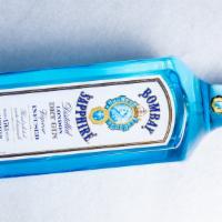 Bombay Sapphire Gin · Dry, fragrant, and herbal with juniper from Tuscany.