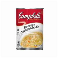 Campbell's Soup - Chicken Noodle · There's a reason Campbell's Chicken Noodle Soup is a classic. We put the utmost care into cr...