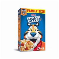 Kellogg'S Frosted Flakes 13.5Oz · Irresistibly crisp and delicious; Enjoy the satisfying crunch of golden corn flakes with a s...