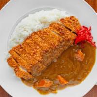Chicken Katsu Curry Dinner · Fried Breaded Chicken Cutlet with Curry Sauce
