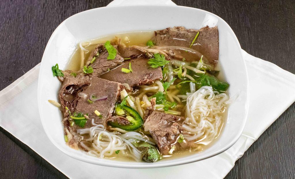 Beef Pho · Choose up to three (3) cuts of meat.