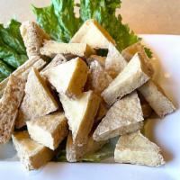 Fried Tofu (Đậu Hũ Chiên Dòn Tương Với Đậu Phộng) · Serve with a side of peanut sauce for dipping.