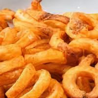 Curly Fries · Fresh, hand cut potatoes.