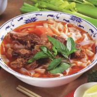 #5. Hu Tieu Bo Kho · Beef stew rice stick.