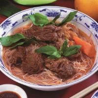 #15. Bun Bo Kho · Beef stew vermicelli.