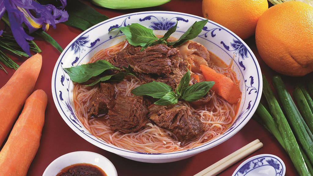 #15. Bun Bo Kho · Beef stew vermicelli.