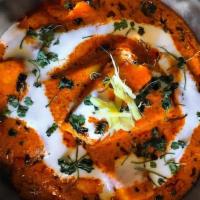 Paneer Tikka Masala · Cottage cheese, Indian spices cooked with homemade tomato sauce.