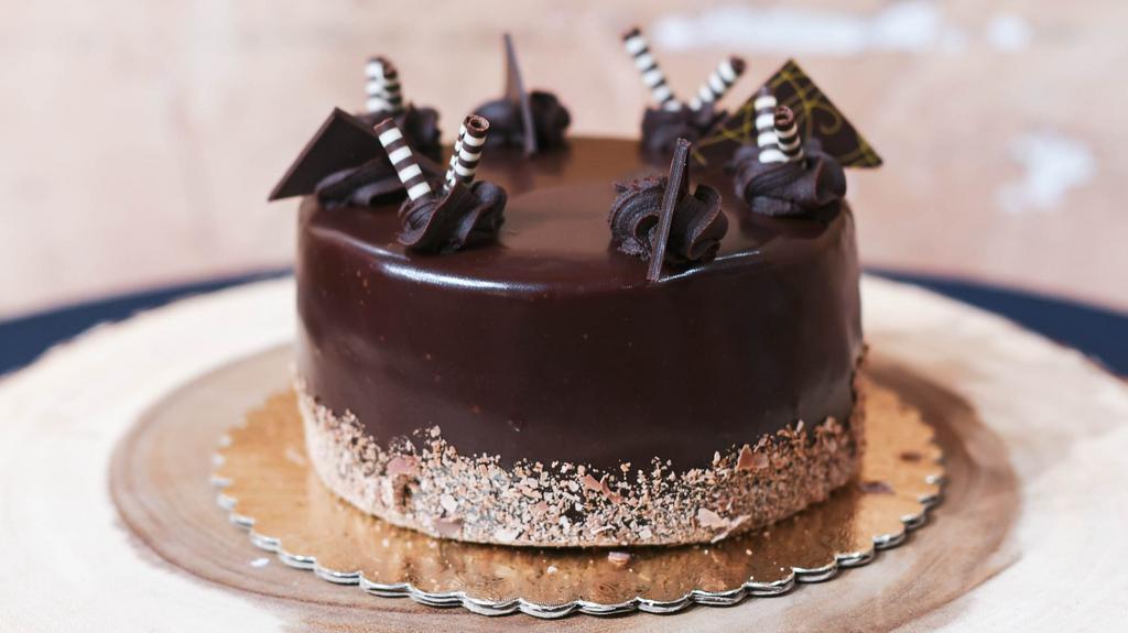 Dark Chocolate Mousse Cake - 6