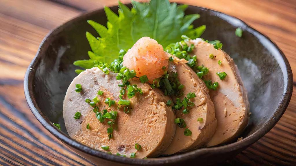 Ankimo · Monk Fish Liver with Ponzu Sauce (3 Pieces)