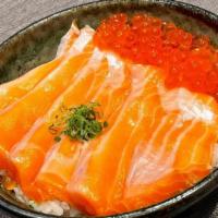 King Salmon Oyako Don · Ora King Salmon and Ikura over Rice