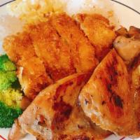 H7.Chicken Combo · Katsu chicken & BBQ Chicken