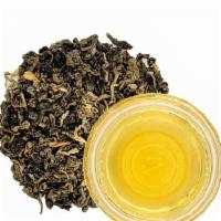 Jasmine Green Tea · A medium-bodied floral green tea with a delicate jasmine blossom aroma.