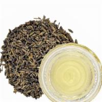 Lavender Green Tea · A light-bodied green tea with a crisp, floral taste and earthy undertone.