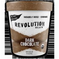 Dark Chocolate Gelato Pint · Ingredients: Water, Cane sugar*, Cashews*, Tapioca syrup*, Cocoa*, Dark chocolate* (Cocoa ma...