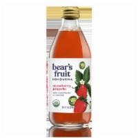 Kombucha - Organic Strawberry Jalapeno · Ingredients: Organic Kombucha (Filtered Water, Fair Trade Organic Black Tea, Fair Trade Orga...