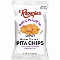 Garlic Parmesan Kettle Pita Chips · Ingredients Enriched Flour (Wheat Flour, Niacin, Reduced Iron, Thiamine, Mononitrate (Vitami...