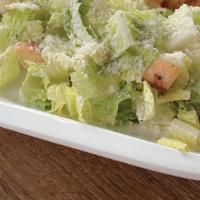 Caesar Salad · Romaine, garlic croutons, parm, anchovies.