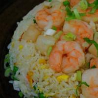 Seafood Fried Rice · SHRIMP,SCALLOPS,SQUID