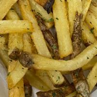 French Fries · House cut yukon gold potatoes.