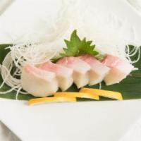 Sashimi · Assorted fish over sushi rice.