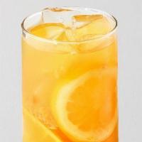 Sunright Fruit Tea · Our signature fruit tea is made with four seasons tea, freshly squeezed orange juice, passio...