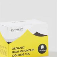 Organic High Mountain Oolong Tea · This luxurious organic tea is grown in the high mountains of Taiwan 1,000 meters above sea l...