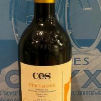COS Pithos Bianca 2018 Bottle · Garganega, tropical balance white coming from Terre Siciliane Bianco IGT