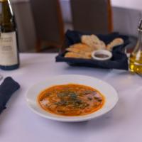 Minestrone · House-made organic vegetable soup, tomato broth