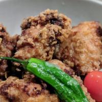 Chicken Karaage · Ippudo style marinated hand battered and fried chicken.