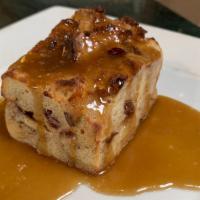 Strizzi's Bread Pudding · House-made with our caramel rum sauce