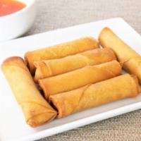 Lumpia · Traditional Filipino style lumpia shanghai created with love and deliciousness. Pork or chic...