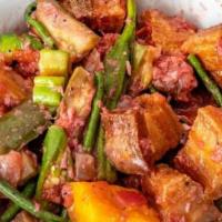 Pinakbet Tagalog · Pork with vegetables in shrimp paste sauce