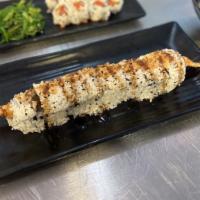 Combo A · 2 rolls! Choose shrimp tempura crunch roll, avo-cucumber roll, tuna avocado roll, spicy tuna...