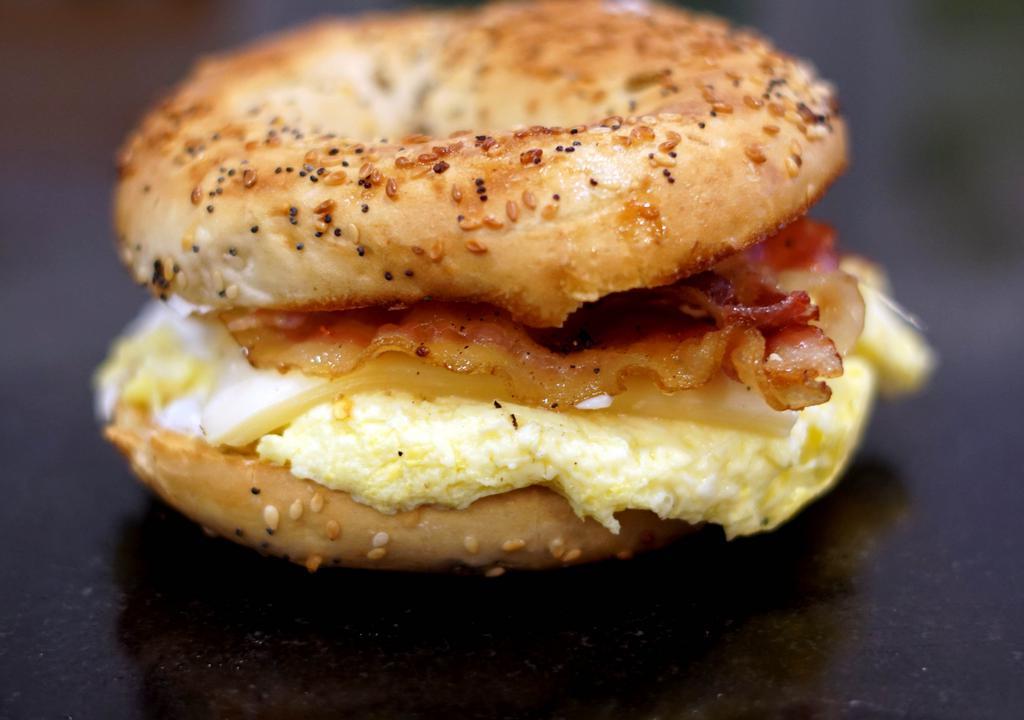 Egg Sandwich (or bagel) · Scrambled egg sandwich, add bacon cheese and avocado!