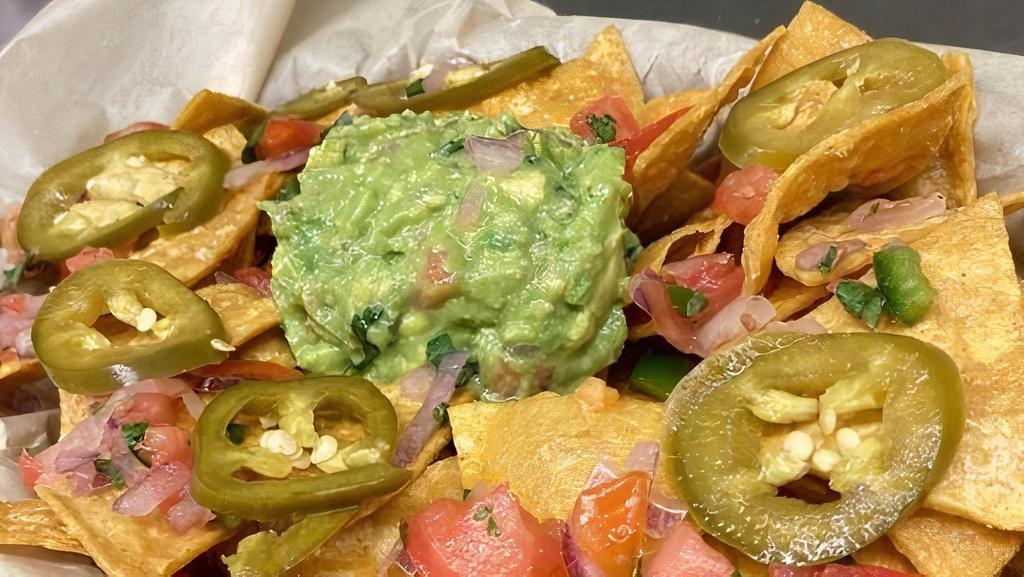Chips and Guacamole · Corn Chips with Guacamole