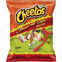 Cheetos Crunchy Flamin' Hot Chips Cheese Flavor Large (8.5 Oz) · 