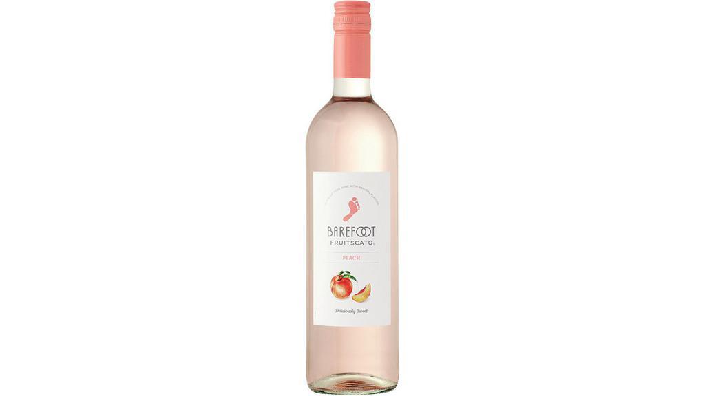 Barefoot Fruitscato Peach (750 Ml) · Barefoot Peach FRUITSCATO is a blend of our deliciously sweet Moscato with natural flavors of juicy, ripe peach.