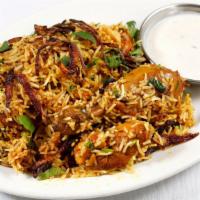 Chicken Biryani (Bone-In) · Biryani dishes are made from highly seasoned rice with a meat or mixed vegetables. all birya...