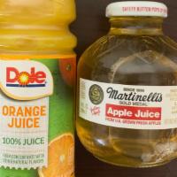 Juice · Flavor of apple and orange .