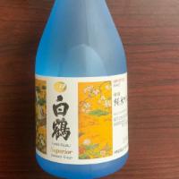 Hakushika Junmai Ginjo sake(300ml) · Fresh, fruity sake with subtle sweet flavor and smooth finish.)