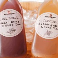 Quart Teas · Bubble Gum Green or Ginger Berry Oolong made especially for Marugame Udon