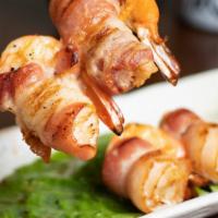 17. Bacon Shrimp · Jumbo Shrimp Wrapped in Bacon.