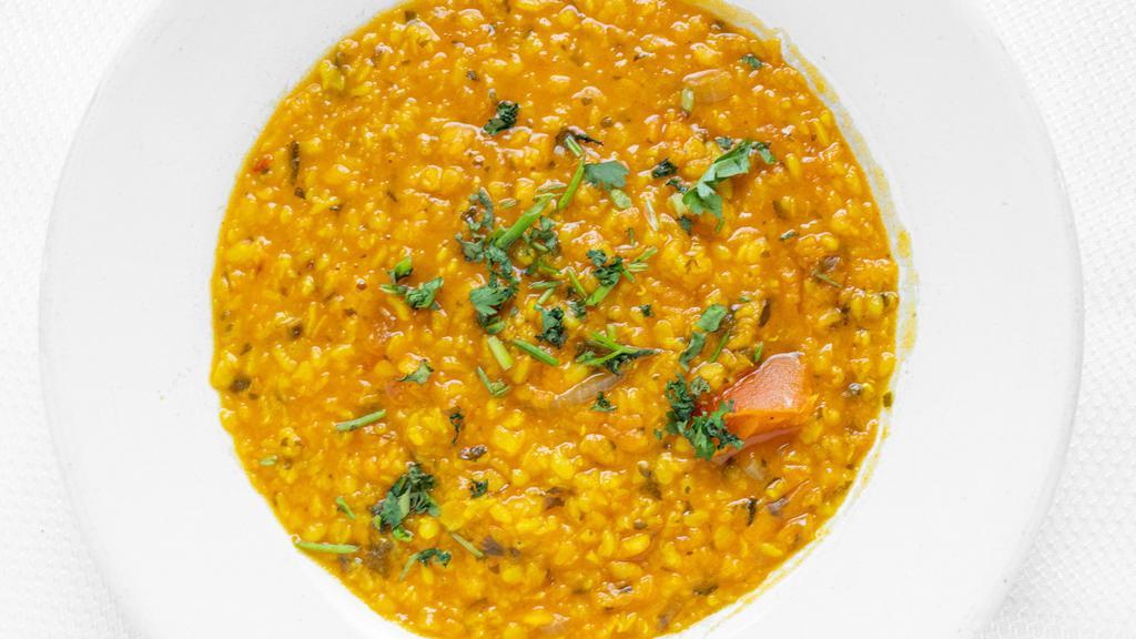 Dal Tadka · Yellow lentil cooked in spices