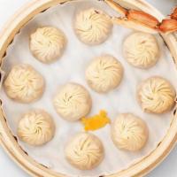 Crab & Kurobuta Pork Xiao Long Bao (10 Each) · This delicious twist on our traditional Xiao Long Bao is filled with juicy Kurobuta pork, bl...