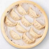 Jidori Chicken Dumplings (10 each) · Our delicately hand-folded dumplings are filled with premium Jidori chicken—often referred t...