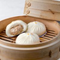 Jidori Chicken & Mushroom Buns (2 Each) · Our premium Jidori chicken is carefully seasoned and mixed with chopped carrots, celery, and...