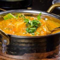 Vegetarian Curry · Gluten Free and Vegan. Seasonal mixed vegetable sauteed with curry leaf, mustard seed spices...