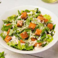 FP's Caesar Salad · Fresh greens, croutons, parmesan cheese, tomato tossed in caesar dressing.