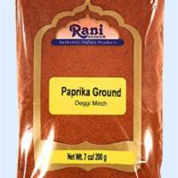 Paprika · (7 oz.) Spice made from dried and ground red peppers